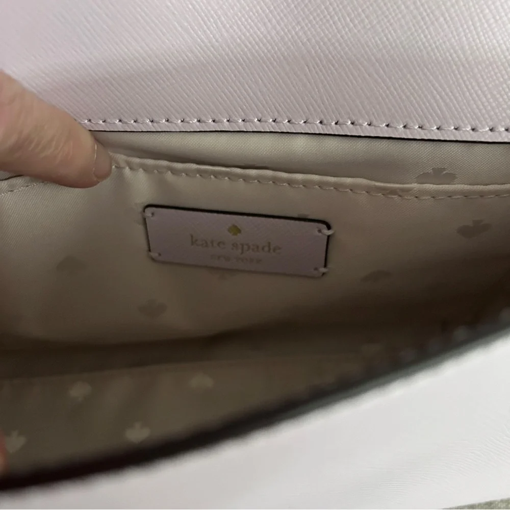 Kate Spade Carson Lilac Convertible Crossbody